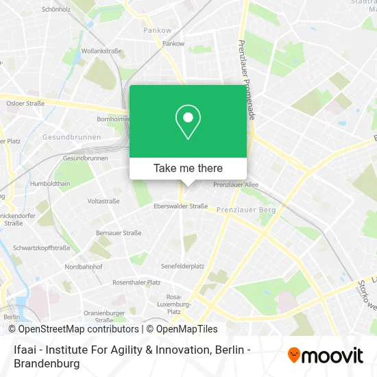 Ifaai - Institute For Agility & Innovation map