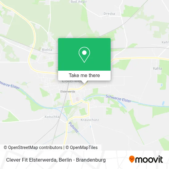 Clever Fit Elsterwerda map