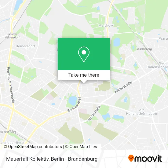 Mauerfall Kollektiv map