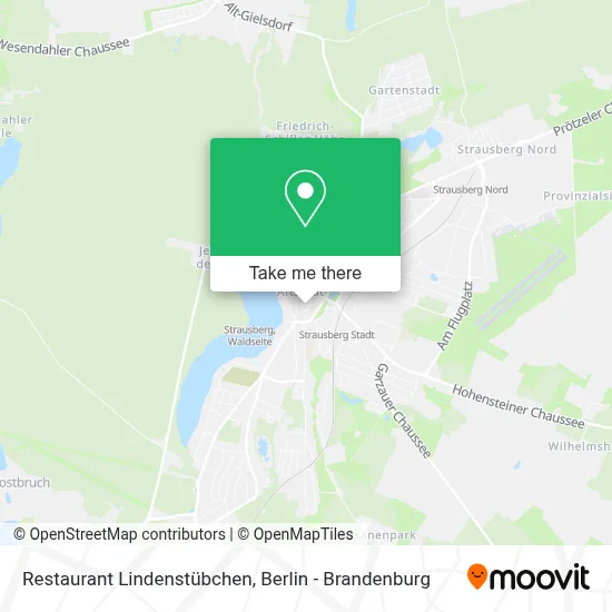 Restaurant Lindenstübchen map