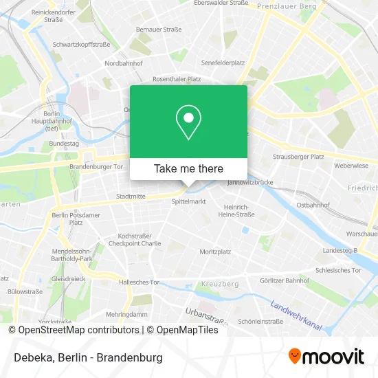 Debeka map