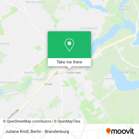 Juliane Kroll map