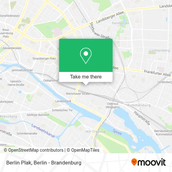 Berlin Plak map