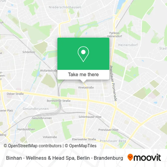 Binhan - Wellness & Head Spa map