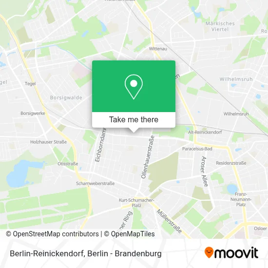 Berlin-Reinickendorf map