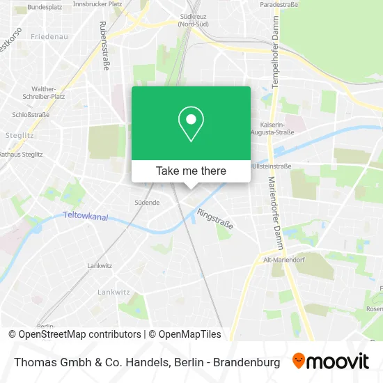 Thomas Gmbh & Co. Handels map