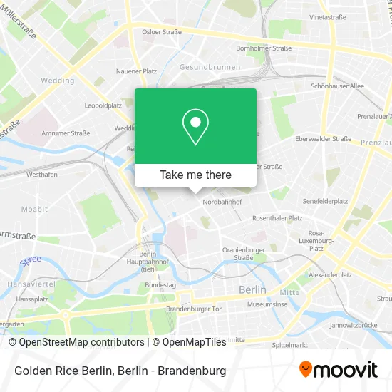 Golden Rice Berlin map