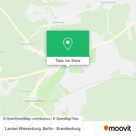 Landei-Wiesenburg map