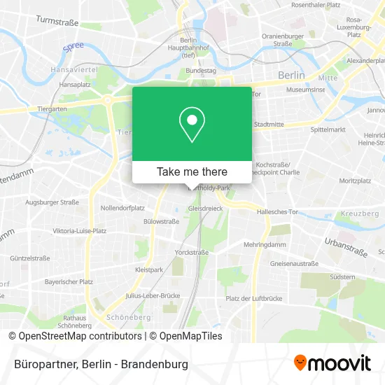 Büropartner map