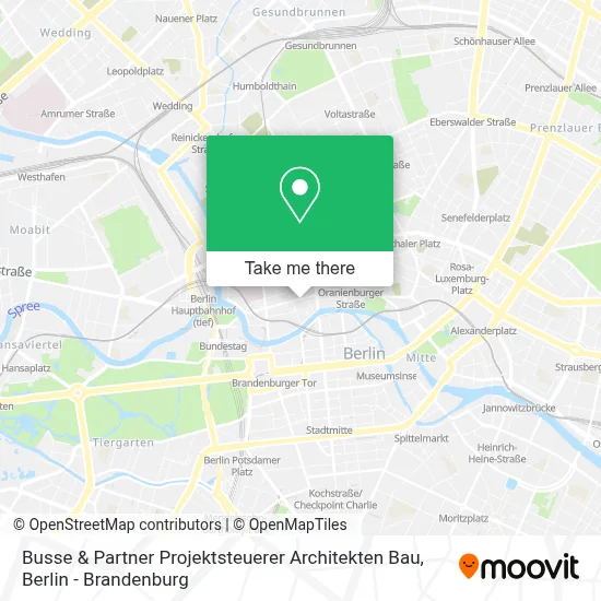 Busse & Partner Projektsteuerer Architekten Bau map