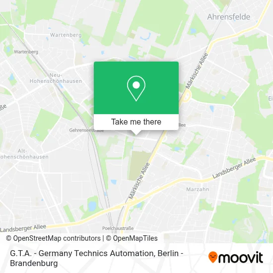 G.T.A. - Germany Technics Automation map