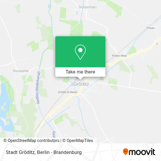 Stadt Gröditz map