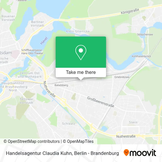 Handelsagentur Claudia Kuhn map