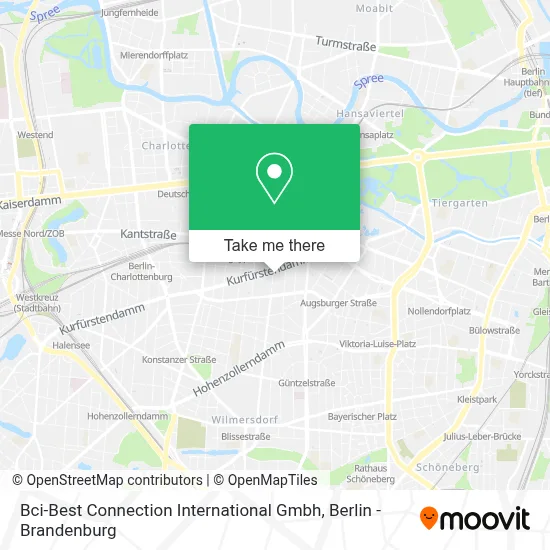 Bci-Best Connection International Gmbh map