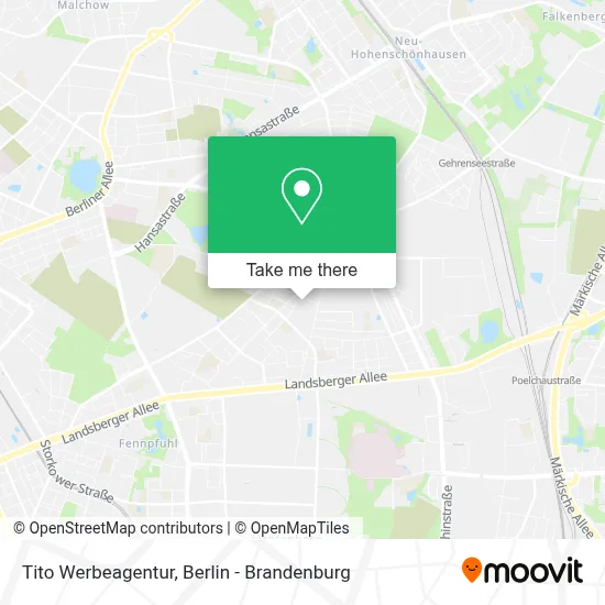 Tito Werbeagentur map