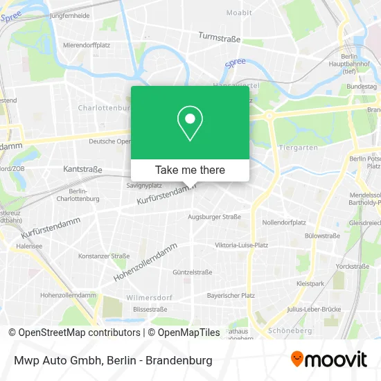 Mwp Auto Gmbh map