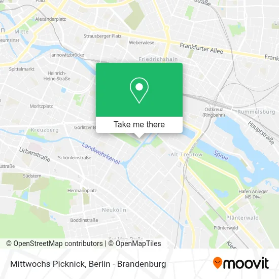 Mittwochs Picknick map
