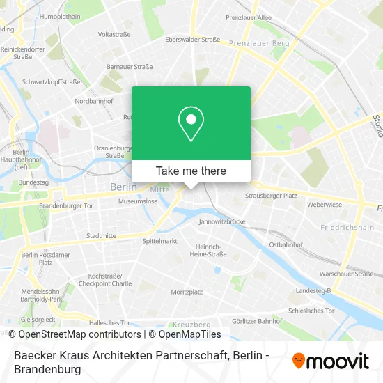 Baecker Kraus Architekten Partnerschaft map