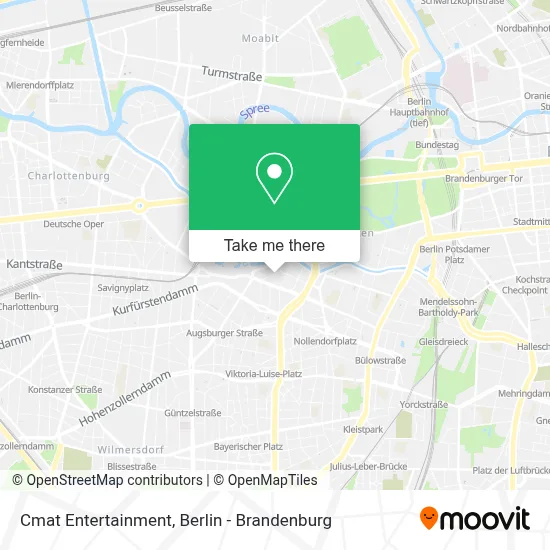 Cmat Entertainment map