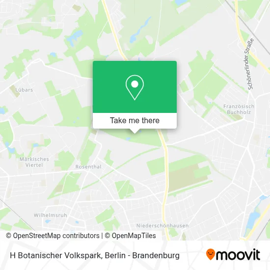 H Botanischer Volkspark map