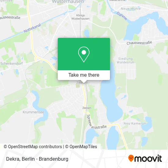Dekra map