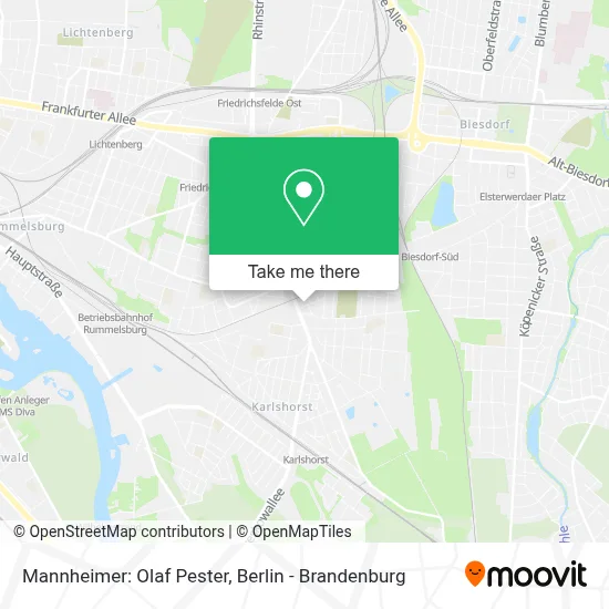 Mannheimer: Olaf Pester map