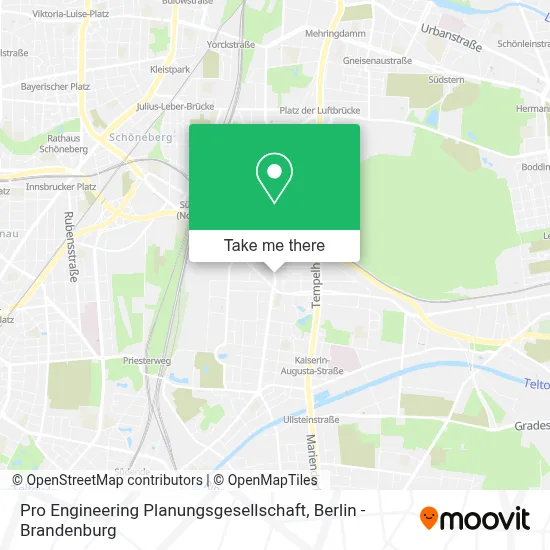 Pro Engineering Planungsgesellschaft map