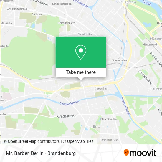 Mr. Barber map