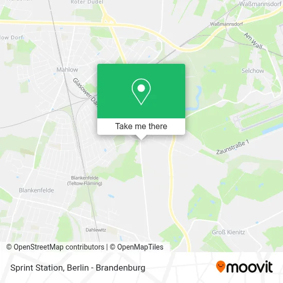 Sprint Station map