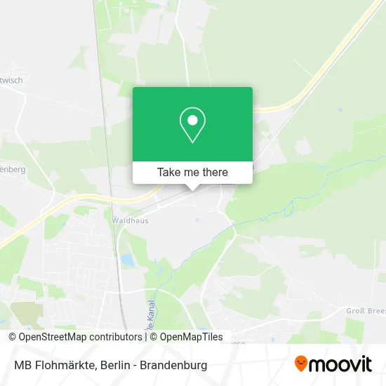 MB Flohmärkte map
