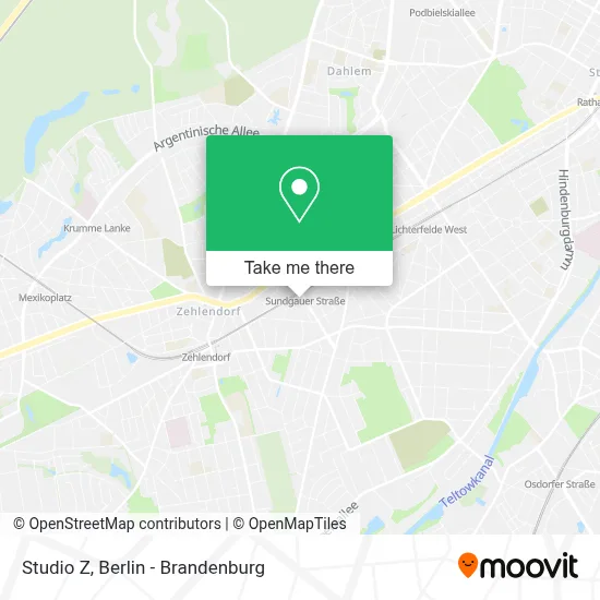 Studio Z map