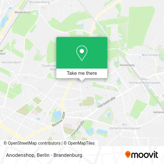 Anodenshop map
