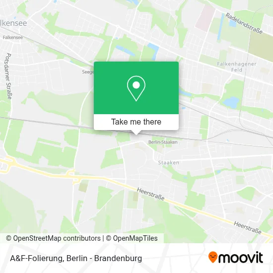 A&F-Folierung map