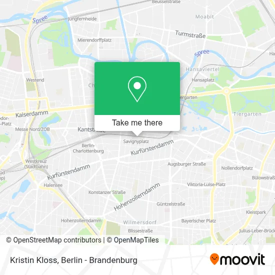 Kristin Kloss map