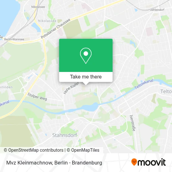 Mvz Kleinmachnow map