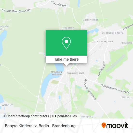 Babyro Kindersitz map