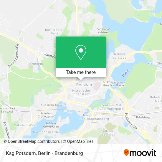 Ksg Potsdam map