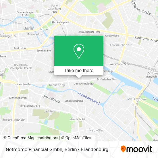 Getmomo Financial Gmbh map