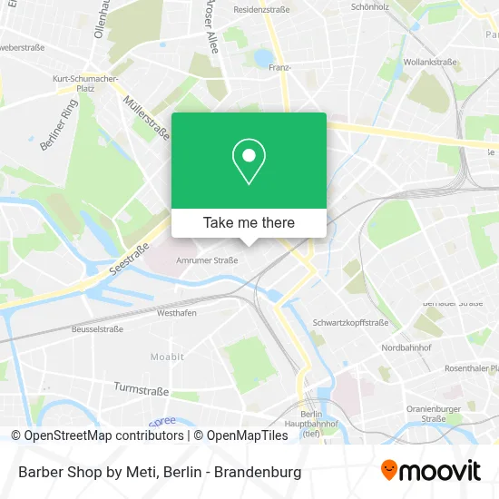 Barber Shop by Meti map