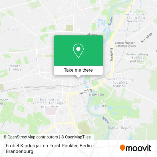 Frobel Kindergarten Furst Puckler map