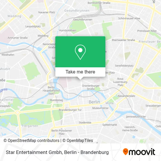 Star Entertainment Gmbh map