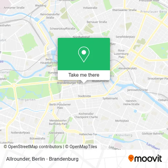 Allrounder map