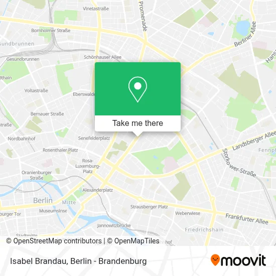 Isabel Brandau map