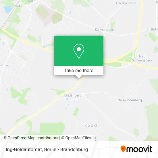 Ing-Geldautomat map