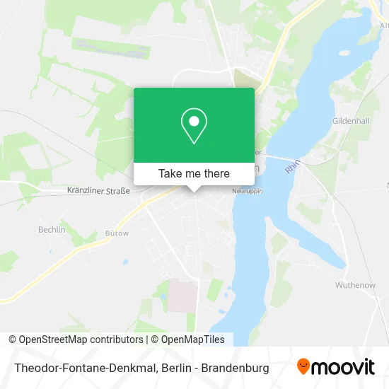 Theodor-Fontane-Denkmal map