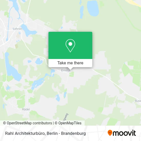 Rahl Architekturbüro map