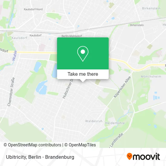 Ubitricity map