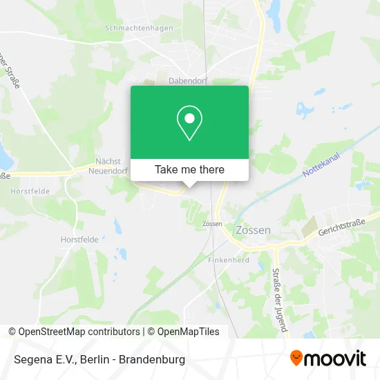 Segena E.V. map