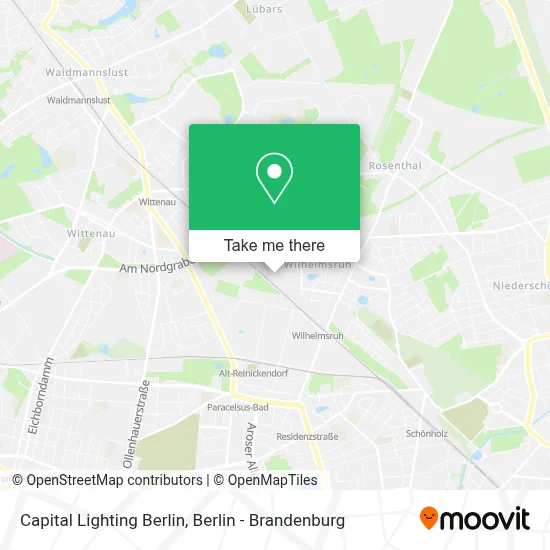 Capital Lighting Berlin map
