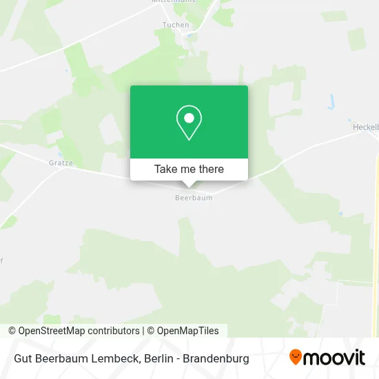 Gut Beerbaum Lembeck map
